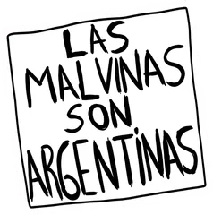 Pegatina Las Malvinas son Argentinas