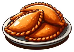 Pegatina Plato de Empanadas Argentinas