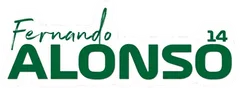 Pegatina Fernando Alonso 14