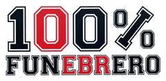 Pegatina 100% Funebrero